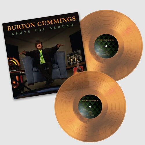 Burton Cummings: Above the Ground - Orange - VINYL LP "VINYLBADGES"
