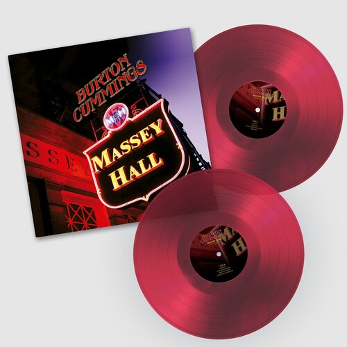Burton Cummings: Massey Hall - Red - VINYL LP "VINYLBADGES"