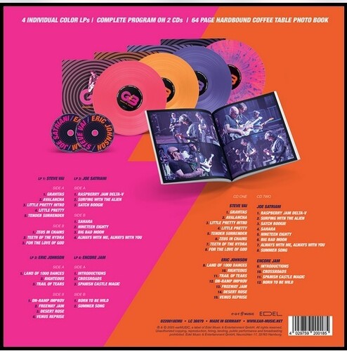 Joe Satriani: G3: 25th Anniversary Reunion Tour - VINYL LP "VINYLBADGES"