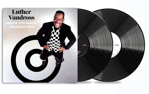 Luther Vandross: Never Too Much: Greatest Hits - VINYL LP "VINYLBADGES"