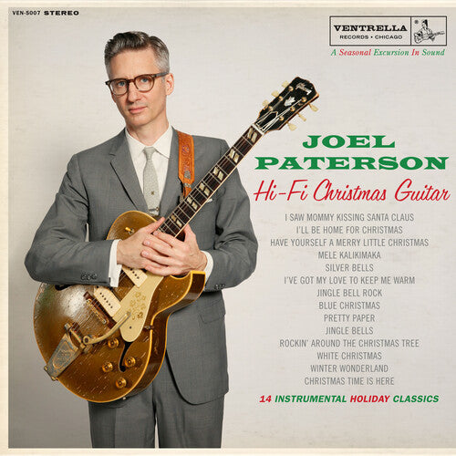 Joel Paterson: Hi-fi Christmas Guitar - VINYL LP "VINYLBADGES"