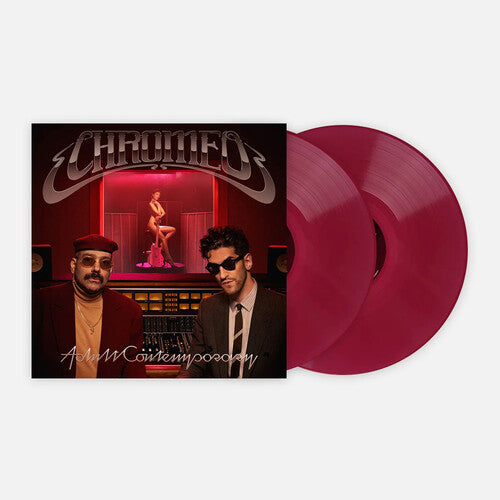 Chromeo: Adult Contemporary - Transparent Ruby Red Colored Vinyl - VINYL LP "VINYLBADGES"