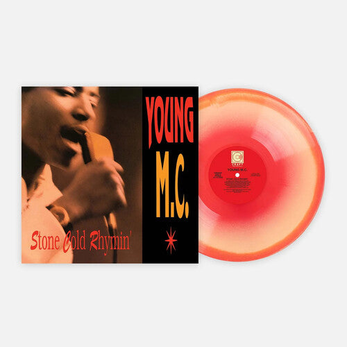 Young MC: Stone Cold Rhymin' - 180-Gram Stone Gold & Red Colored Vinyl - VINYL LP "VINYLBADGES"
