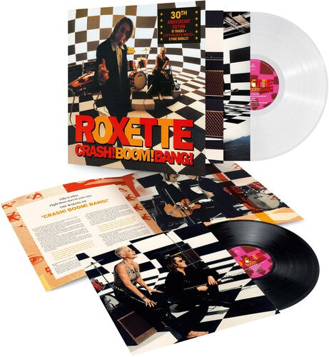 Roxette: Crash Boom Bang: 30th Anniversary - Limited 140-Gram White Colored Vinyl - VINYL LP "VINYLBADGES"
