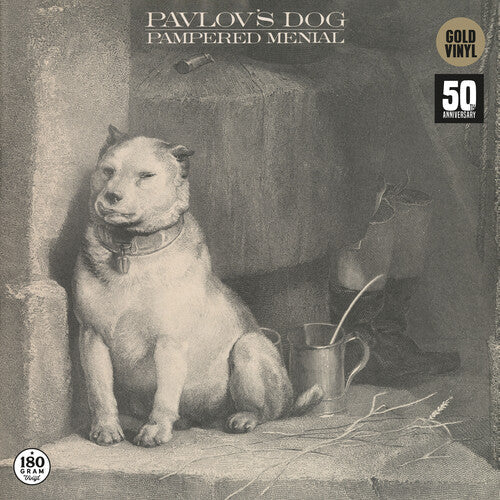 Pavlov's Dog: Pampered Menial - Gold - VINYL LP "VINYLBADGES"