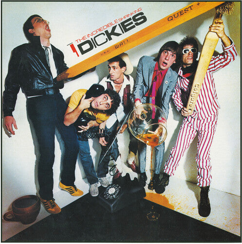 The Dickies: Incredible Shrinking Dickies - Red Vinyl - VINYL LP "VINYLBADGES"