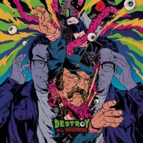 Ryan Kattner & Brett Morris: Destroy All Neighbors - VINYL LP "VINYLBADGES"