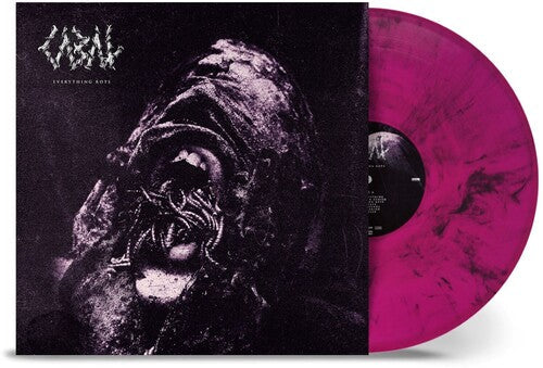 Cabal: Everything Rots - Violet Black Marble - VINYL LP "VINYLBADGES"
