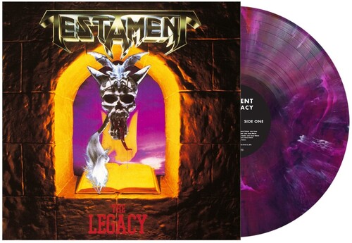 Testament: The Legacy - Purple Blue Red Marble - VINYL LP "VINYLBADGES"