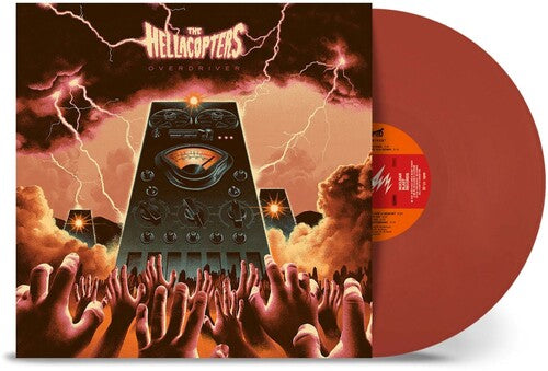 The Hellacopters: Overdriver - Brick Red - VINYL LP "VINYLBADGES"