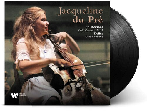 Jacqueline du Pré: Saint-Saens: Cello Concerto No. 1 / Delius: Cello Concerto - VINYL LP "VINYLBADGES"