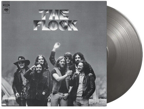 The Flock: Flock - Limited 180-Gram Silver Colored Vinyl - VINYL LP "VINYLBADGES"