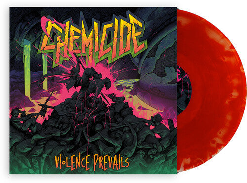 Chemicide: Violence Prevails - Marble - VINYL LP "VINYLBADGES"