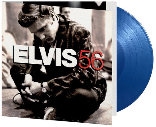 Elvis Presley: Elvis 56: Collector's Edition - Limited 180-Gram Blue Colored Vinyl - VINYL LP "VINYLBADGES"