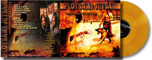 Flotsam & Jetsam: Unnatural Selection - 3mm Spinned Sleeve - VINYL LP "VINYLBADGES"
