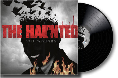 The Haunted: Exit Wounds - 3mm Spinned Sleeve - VINYL LP "VINYLBADGES"