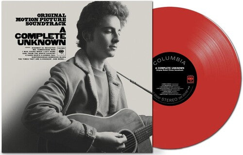 Timothee Chalamet: A Complete Unknown (Original Soundtrack) [Limited Edition Red Vinyl] - VINYL LP "VINYLBADGES"