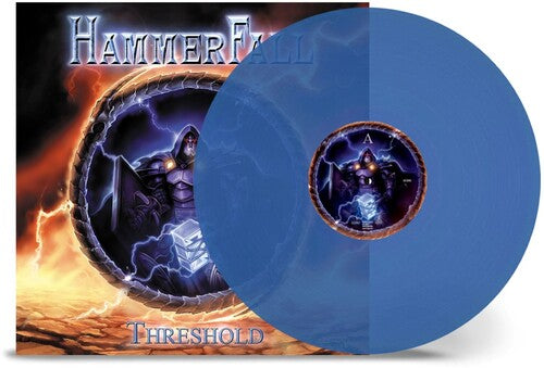 Hammerfall: Threshold - Trans Blue - VINYL LP "VINYLBADGES"