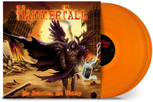 Hammerfall: No Sacrifice, No Victory - Orange - VINYL LP "VINYLBADGES"