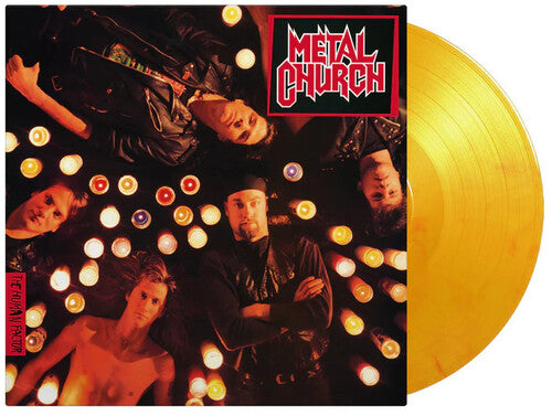 Metal Church: Human Factor - Limited 180-Gram Flame Colored Vinyl - VINYL LP "VINYLBADGES"