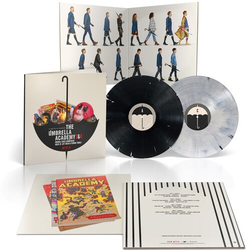 Jeff Russo & Perrine Virgile: Umbrella Academy 3 & 4 (Original Netflix Series Soundtrack) - VINYL LP "VINYLBADGES"
