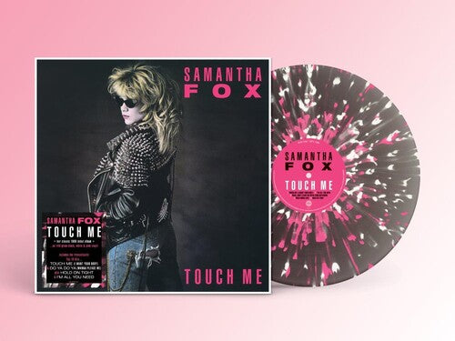 Samantha Fox: Touch Me - 140-Gram Black, White & Pink Colored Vinyl - VINYL LP "VINYLBADGES"