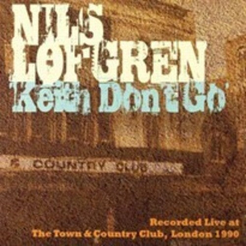 Nils Lofgren: Keith Don't Go - Clear Green Vinyl - VINYL LP "VINYLBADGES"