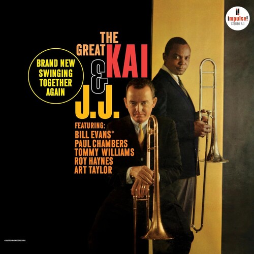 J.J. Johnson: The Great Kai & J.J. (Verve Acoustic Sounds Series) - VINYL LP "VINYLBADGES"