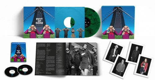 Envy of None: Stygian Waves - Deluxe Boxset 140gm Transparent Green & Black Marble Vinyl, CD & Bluray - VINYL LP "VINYLBADGES"