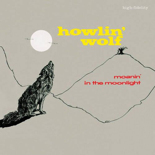 Howlin' Wolf: Moanin In The Moonlight - Limited 180-Gram Crystal Clear Vinyl with Bonus Tracks - VINYL LP "VINYLBADGES"