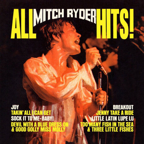 Mitch Ryder & the Detroit Wheels: All Mitch Ryder Hits - Original New Voice Recordings - VINYL LP "VINYLBADGES"