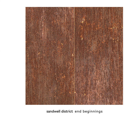 Sandwell District: End Beginnings - Transparent Blue - VINYL LP "VINYLBADGES"