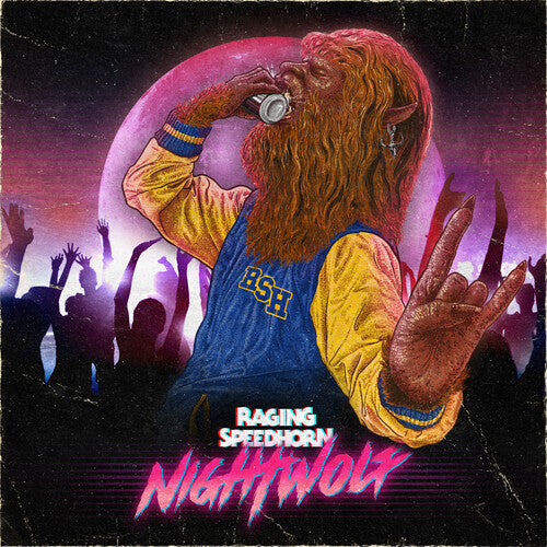 Raging Speedhorn: Night Wolf - VINYL LP "VINYLBADGES"