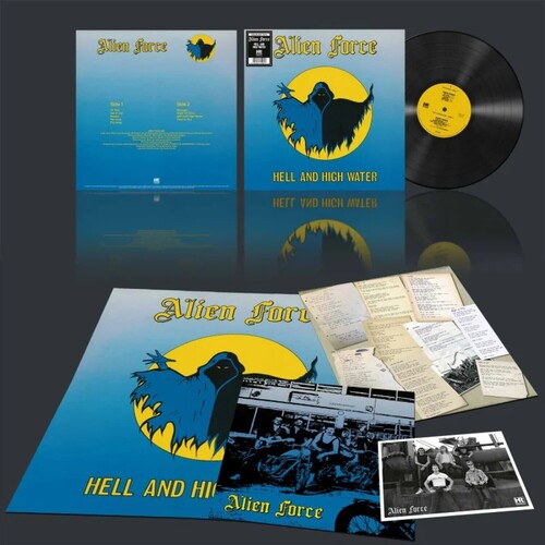 Alien Force: Hell and High Water - VINYL LP "VINYLBADGES"