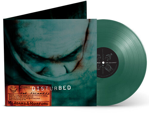 Disturbed: The Sickness (25th Anniversary Edition)  (limited green vinyl) - VINYL LP "VINYLBADGES"