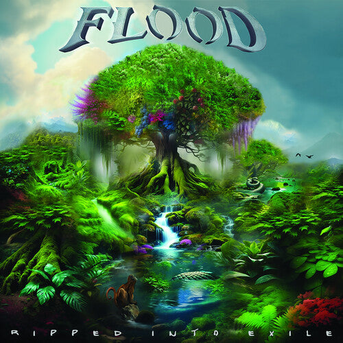 The Flood: Ripped Into Exile - Green - VINYL LP "VINYLBADGES"