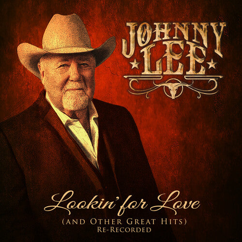 Johnny Lee: Lookin' For Love & Other Great Hits - Re-Recorded - VINYL LP "VINYLBADGES"