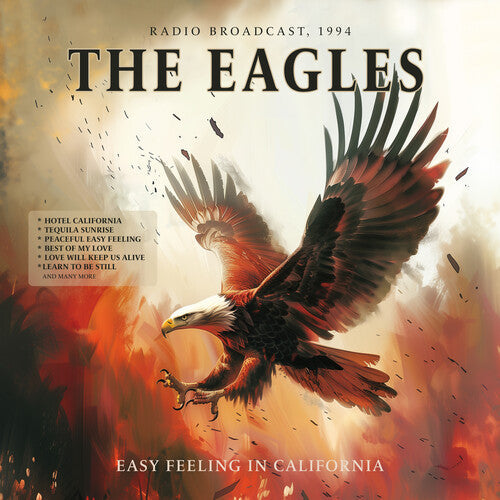 The Eagles: Easy Feeling In California - VINYL LP "VINYLBADGES"