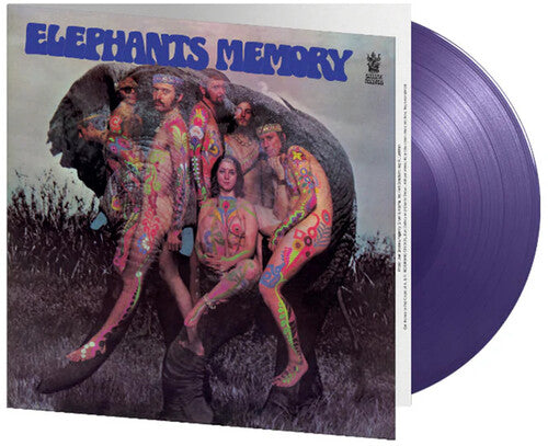 Elephant's Memory: Elephant's Memory - Limited Gatefold 180-Gram Purple Colored Vinyl - VINYL LP "VINYLBADGES"