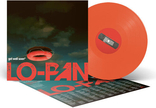 Lo-Pan: Get Well Soon - Neon Orange - VINYL LP "VINYLBADGES"