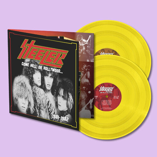 Steeler: Come Hell or Hollywood 1981-1982 - Yellow - VINYL LP "VINYLBADGES"
