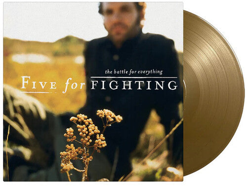 Five for Fighting: Battle For Everything - Limited 180-Gram Gold Colored Vinyl - VINYL LP "VINYLBADGES"