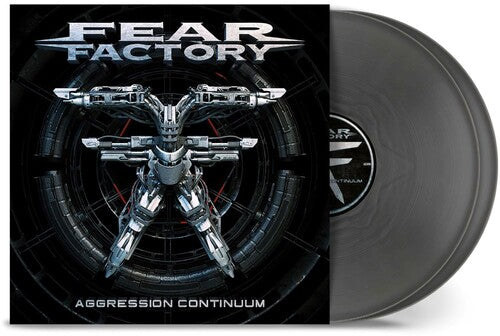 Fear Factory: Aggression Continuum - Silver - VINYL LP "VINYLBADGES"
