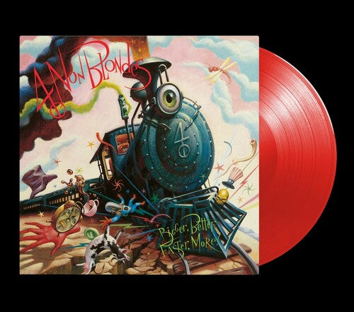4 Non Blondes: Bigger Better Faster More - Limited Red Vinyl - VINYL LP "VINYLBADGES"