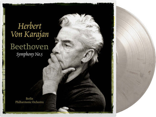 Beethoven: Symphony 5 In C Minor Op 67 - Ltd Black & White Vinyl - VINYL LP "VINYLBADGES"