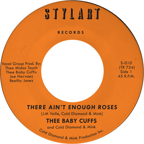 Thee Baby Cuffs: There Ain't Enough Roses - Orange - VINYL LP "VINYLBADGES"