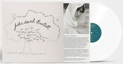 John Bartlett: Driftin' - White - VINYL LP "VINYLBADGES"