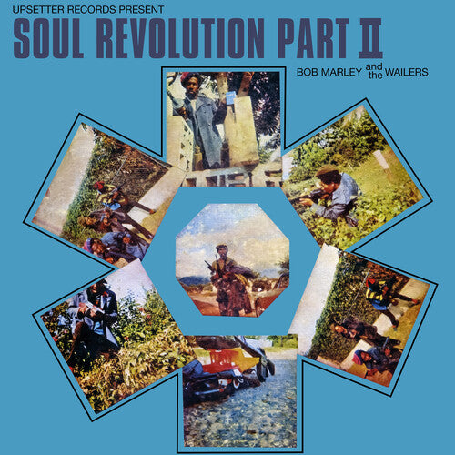 Bob Marley & the Wailers: Soul Revolution II - Smoky Blue - VINYL LP "VINYLBADGES"