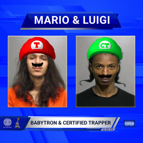 Babytron & Certified Trapper: Mario & Luigi - VINYL LP "VINYLBADGES"