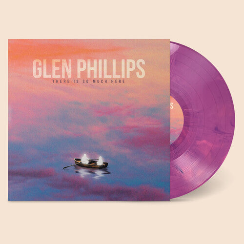 Glen Phillips: There Is So Much Here - Purple/Pink Swirl - VINYL LP "VINYLBADGES"